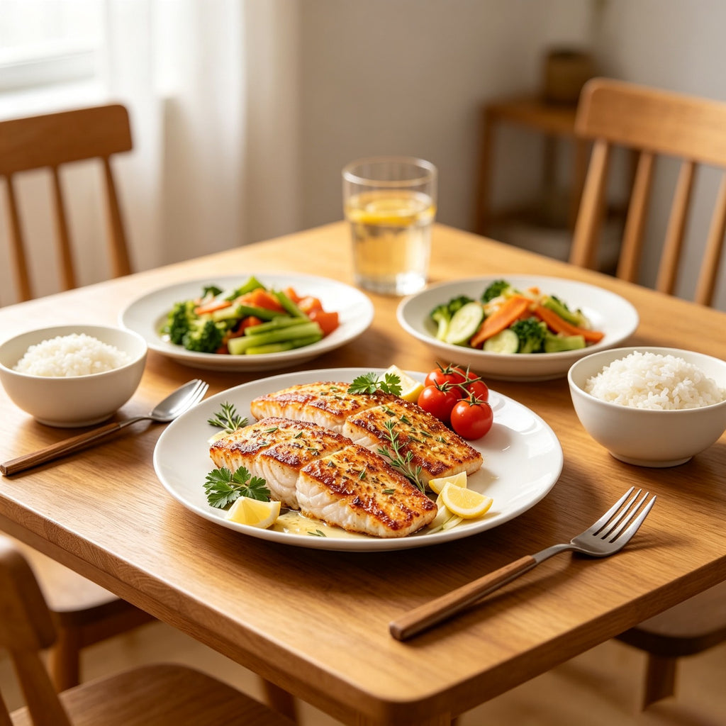 Frozen tilapia fillets, boneless and skinless, on crushed ice